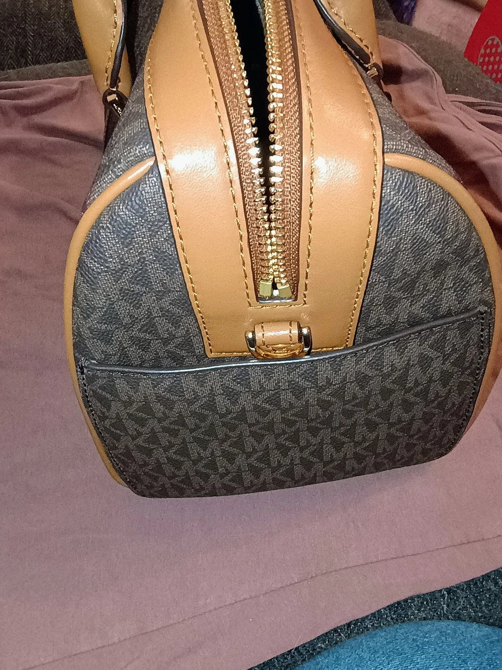 Michael Kors Bedford Legacy Medium Duffle Satchel (Style 30F9G06S6B)
